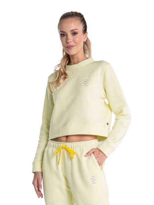 CHICEASE CROP SWEATSHIRT